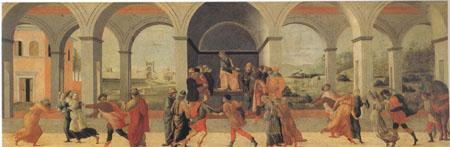 Filippino Lippi Thtee Scenes from the Story of Virginia (mk05) oil painting image
